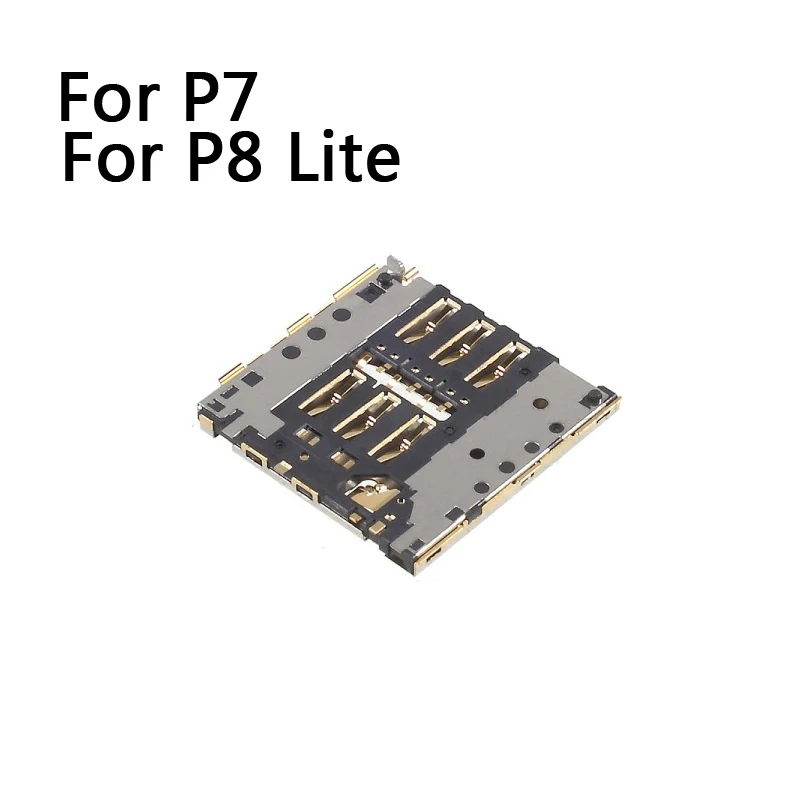 Держатель контактов для чтения sim карт Huawei P7/P8 Lite/P8/P9/Mate 8|Шлейфы мобильных