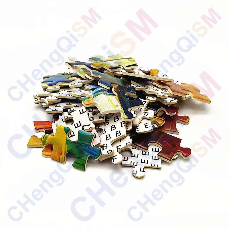 

Jigsaw Puzzle 1000 Pieces Challenging Games Educational Toys for Children Adults Kids Adornment Picture Walking in the Rain