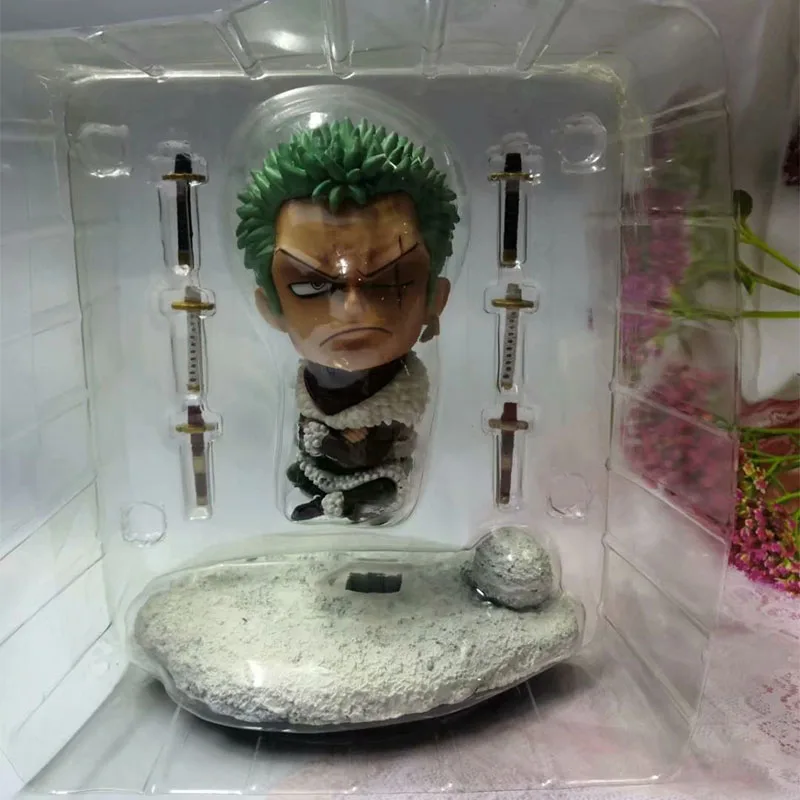

One Piece Combat Choro-Q Roronoa Zoro Snowman Model 15cm PVC Toy