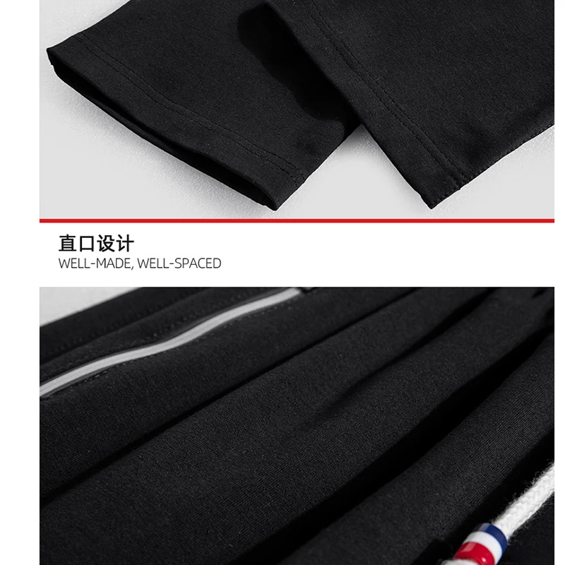 Mens Casual Sports Pants Pockets Loose Version Fitness Running Straight Trousers Cotton Summer Football Workout Sweatpants | Спорт и