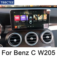 for mercedes benz c class w205 20112014 ntg car radio gps android navigation aux stereo multimedia touch screen original style