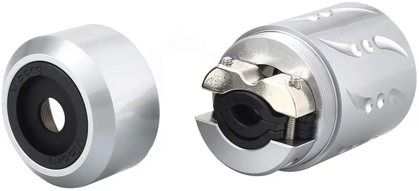 Пара Viborg VE502 + VF502 алюминиевая штепсельная вилка Schuko из чистой меди европейский
