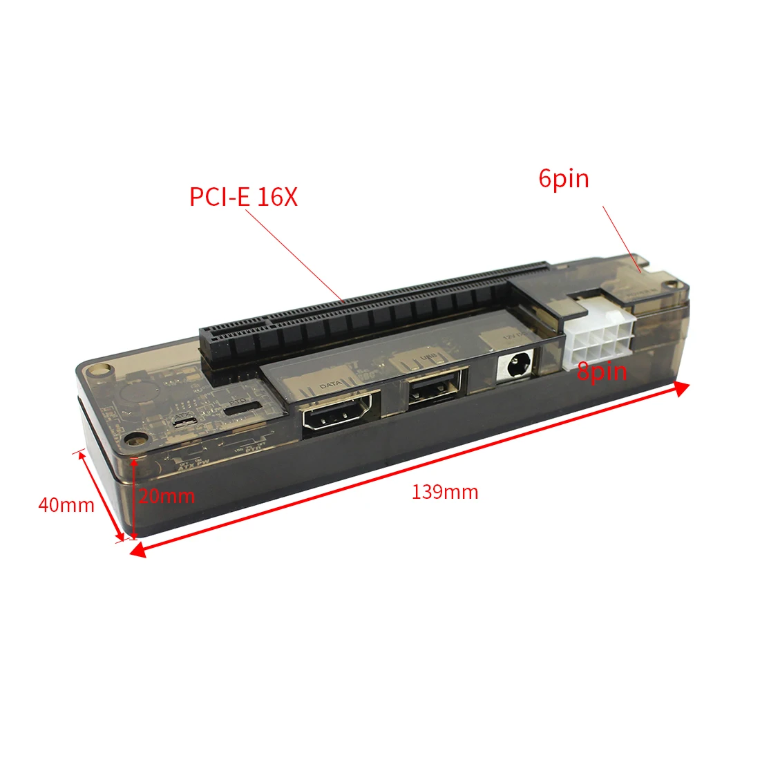 Внешняя видеокарта EXP GDC для ноутбука Mini PCI-E/для NGFF M.2 A Key версия интерфейса