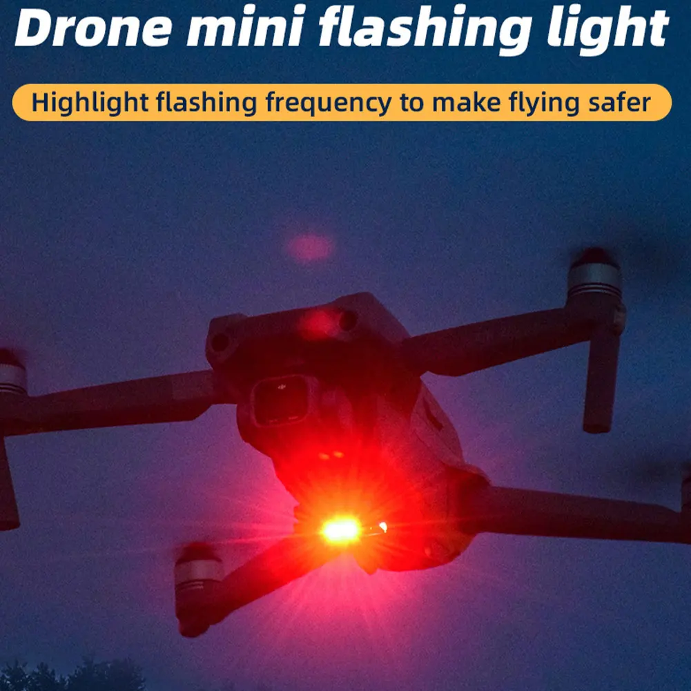 

Universal Drone Flash Strobe Lamp Night Flight Light For Mavic Air 2/Mini 2 Spark Zoom Drone Accessories LED Flash Lights