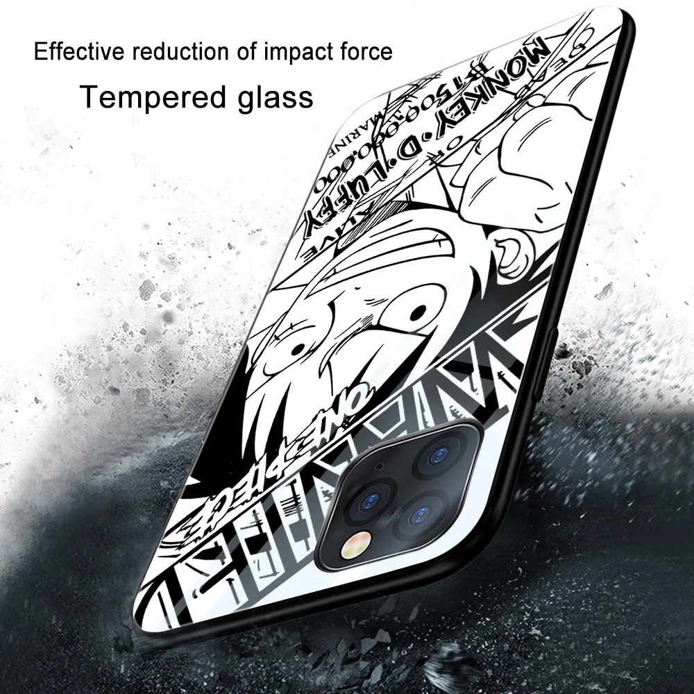 

Cartoon Case For iPhone 12 Pro Cover For iPhone 11 12 Pro Max mini XS Max X 8 7 SE 2020 6s Plus XR Glass Phone Cases One Piece