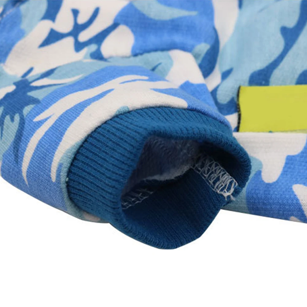 Прочная одежда для собак и щенков футболка с принтом печенья дышащая камуфляжная