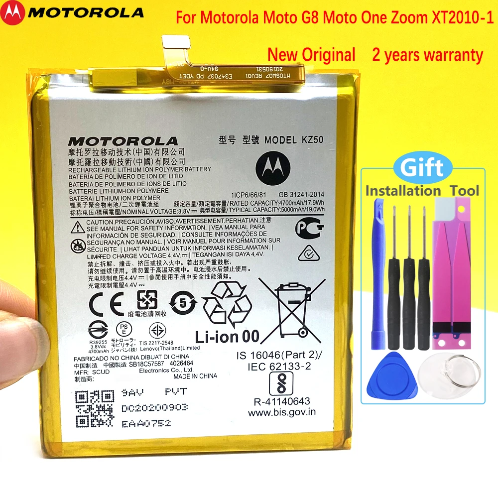 

New Original KZ50 Battery Motorola Moto G8 Power XT2041 5000mAh Phone