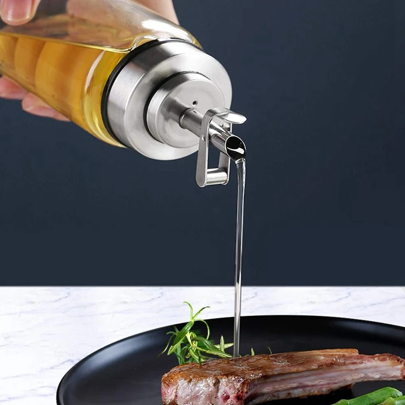 Диспенсер оливкового масла бутылки автоматическое открытие и закрытие масляной