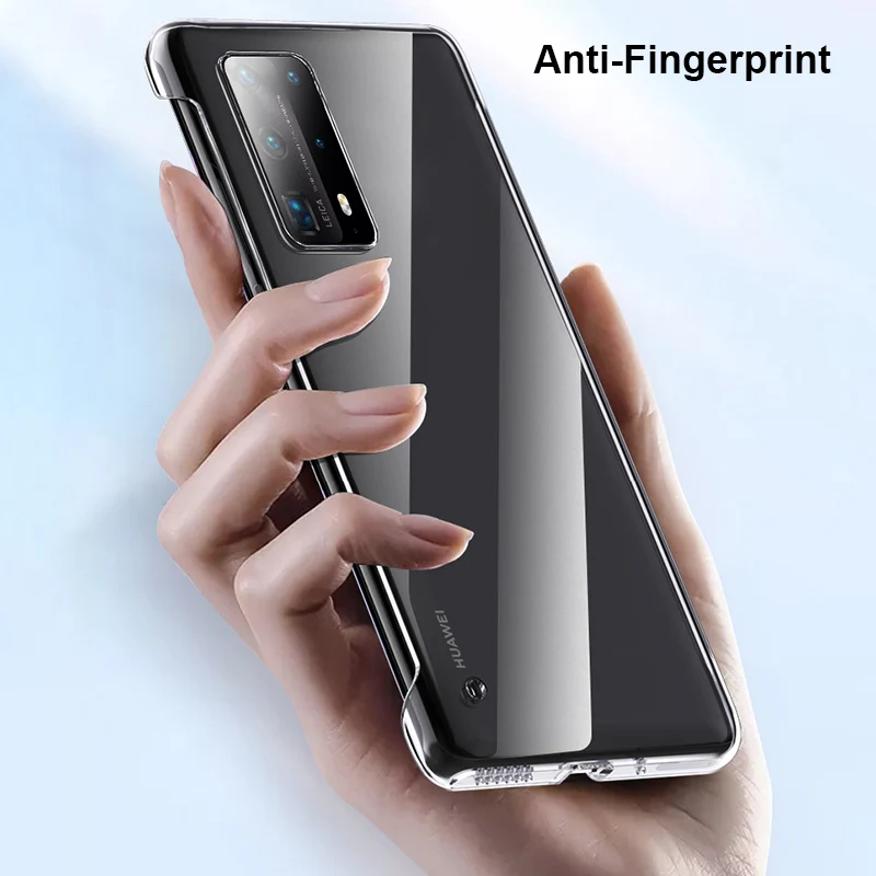 frameless transparent case for huawei p smart z y9s y9 prime 2019 p20 p30 lite p40 pro plus mate 20x cover hard pc phone case free global shipping