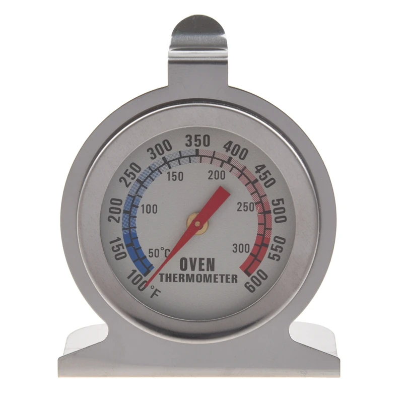 

Stainless Steel Oven Thermometer - Hang Or Stand In Oven