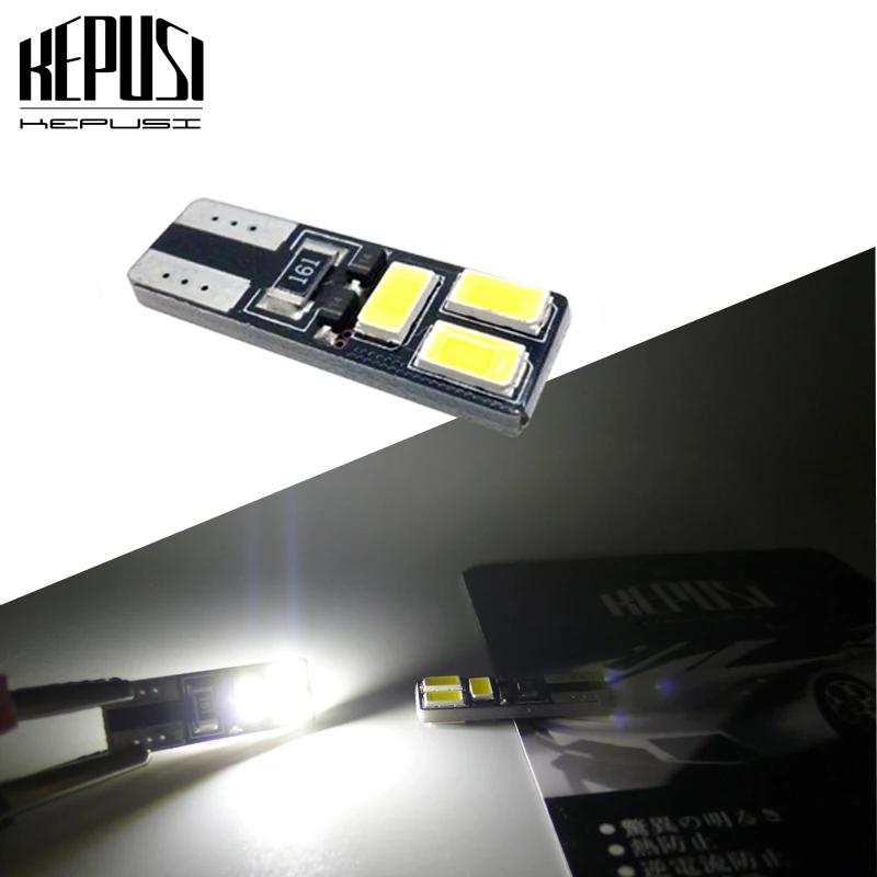 

T10 W5W 5630 LED Car Interior Reading Dome Light Side Marker Lamp 168 194 LED Auto Wedge Parking Bulbs 6000K White