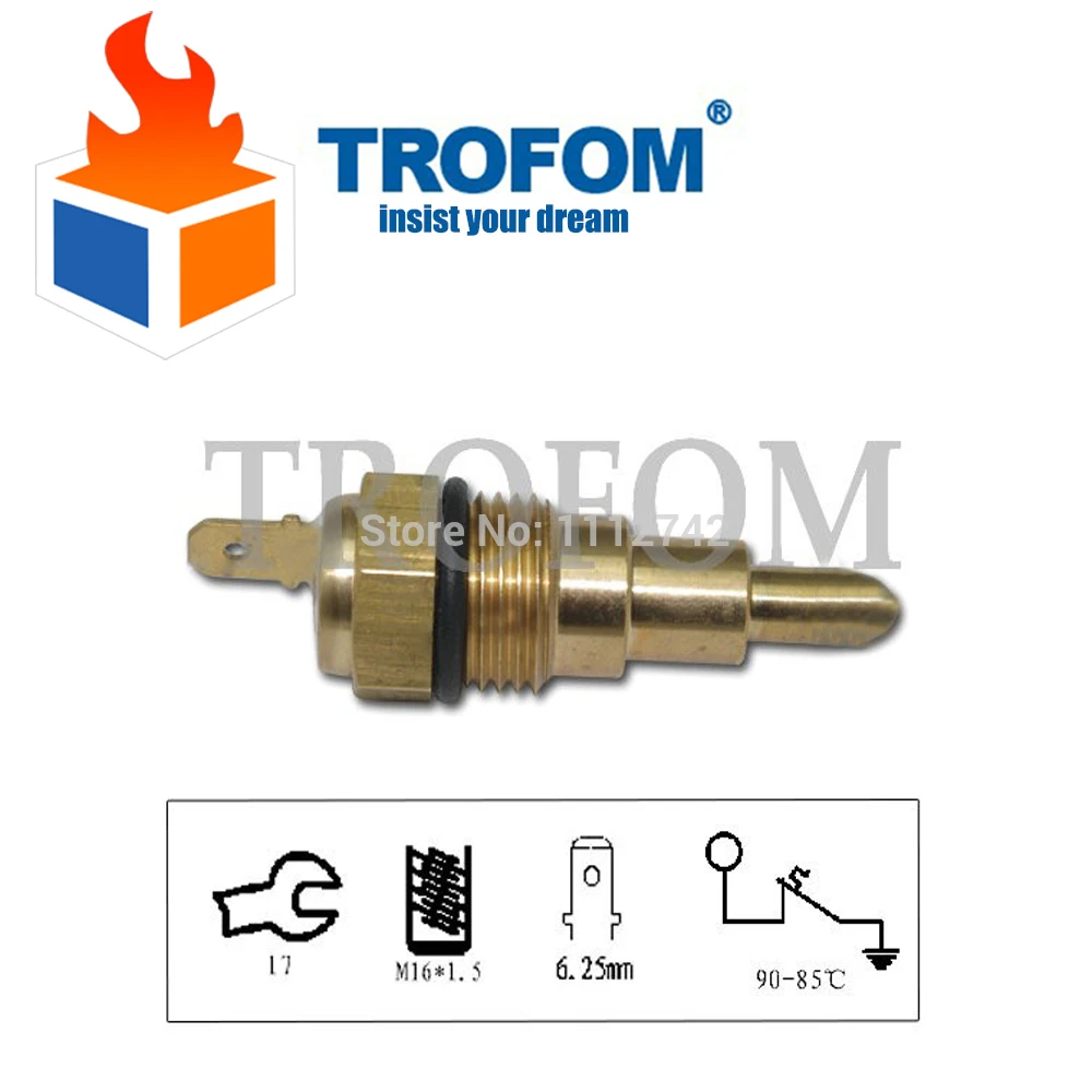 Переключатель охлаждения вентилятора двигателя подходит для MITSUBISHI COLT II 1 2 LANCER III 8