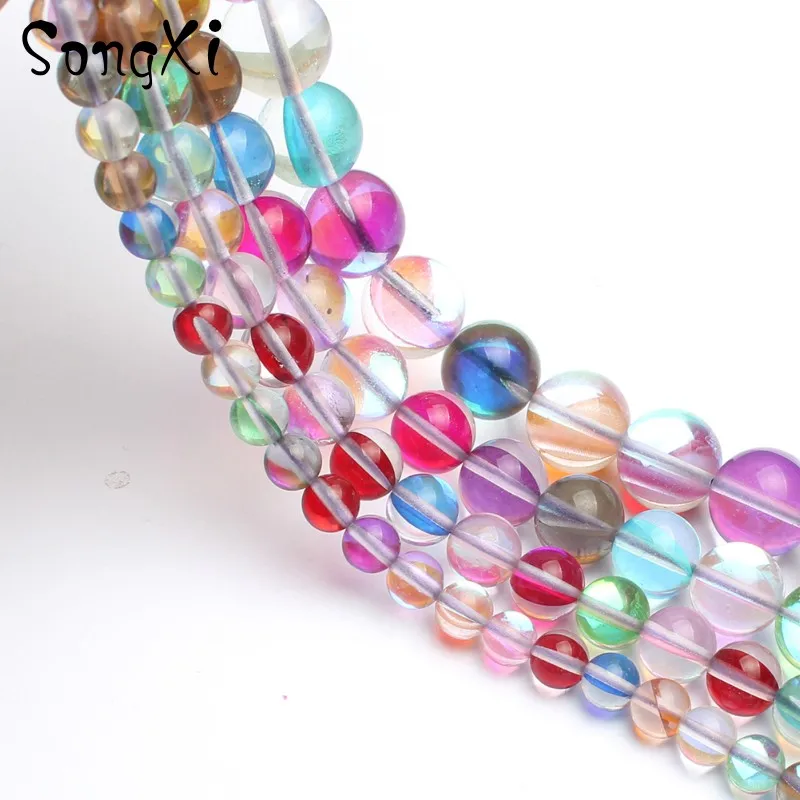 Натуральные разноцветные блестящие бриллианты 6 8 10 12 мм круглые свободные