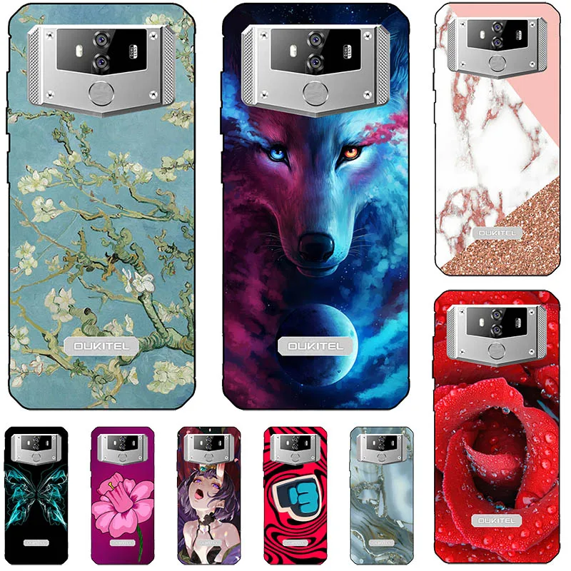 Чехлы для телефонов Oukitel K12 2019 6 3 дюйма мягкая искусственная кожа милый мультяшный