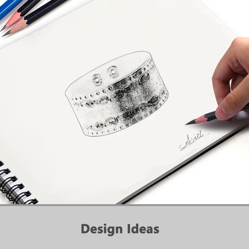 Мужской и женский браслет из натуральной кожи в стиле панк экологически чистый