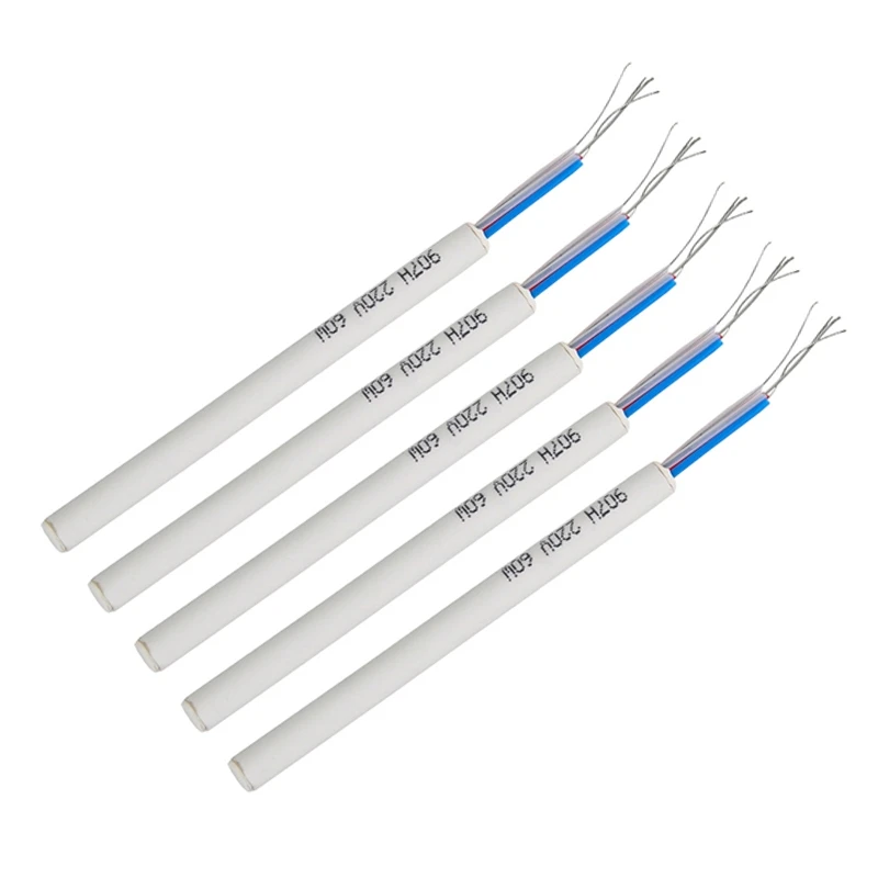 

Высококачественный нагревательный элемент с сердечником паяльника 220 в 60 Вт, 5 шт., запасные части, сварочный инструмент для 905E/907H