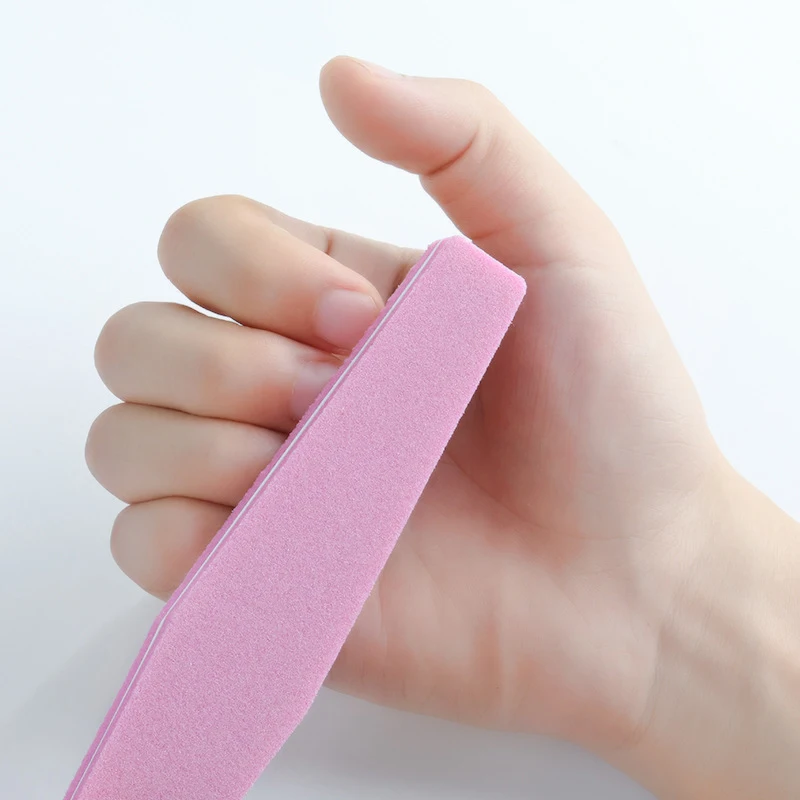 1 шт. пилка для ногтей ромбовидная шлифовальная губка формирования шлифовки