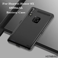 6800mah extended phone battery power case for honor 8x portable power bank battery charger case for huawei honor 8x battery case