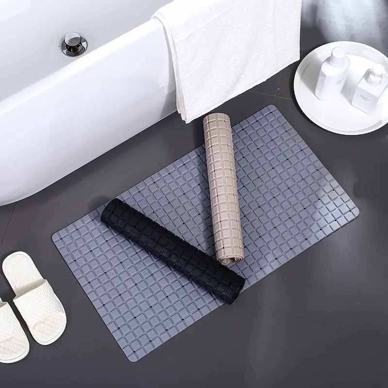 

PVC Environmentally Friendly Bathroom Non-slip Mats Household Toilet Bath Shower Mats Bathroom Bathtub Mats and Rugs