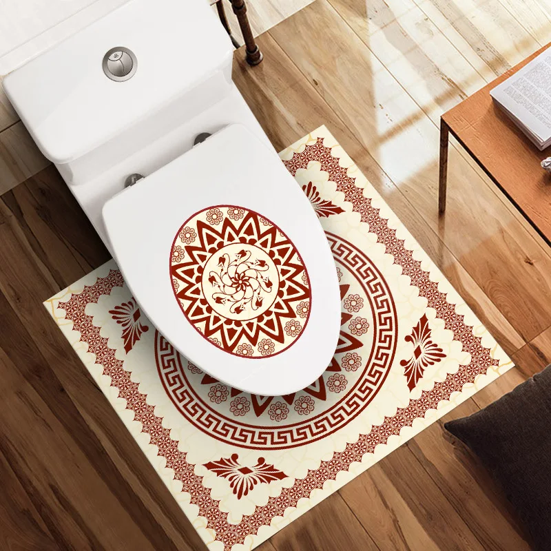 Забавная наклейка на унитаз виниловые наклейки сиденье унитаза украшение для