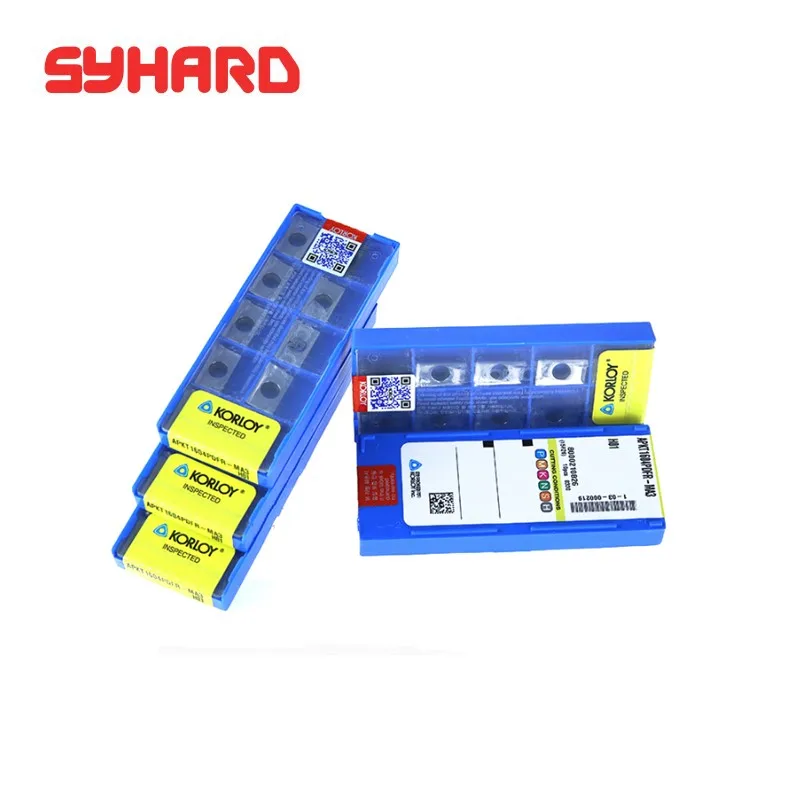 

APKT1604PDFR-MA3 H01/APKT1135PDFR-MA-H01 KORLOY cnc carbide inserts cnc carbide blade cutting tool (10pcs/lots)
