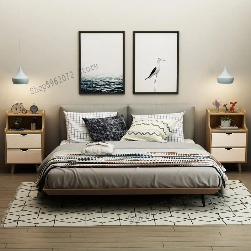 Специальная цена на прикроватный шкаф в Северной Европе простой современный для