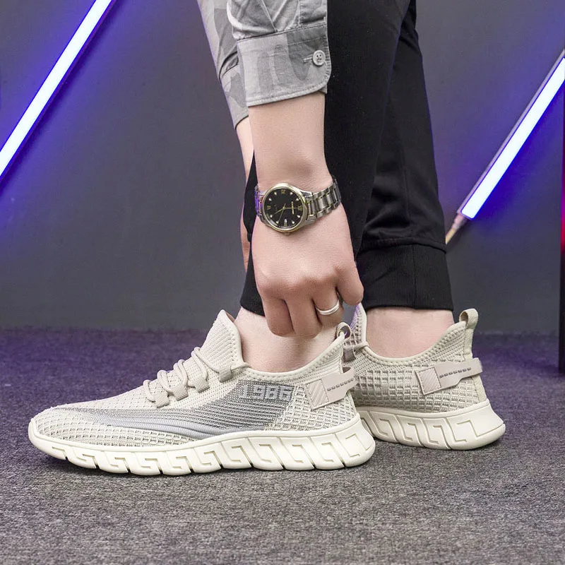 

Мужская повседневная обувь, дышащая спортивная обувь, уличная Удобная износостойкая спортивная обувь, Новое поступление 2021, летние кроссов...