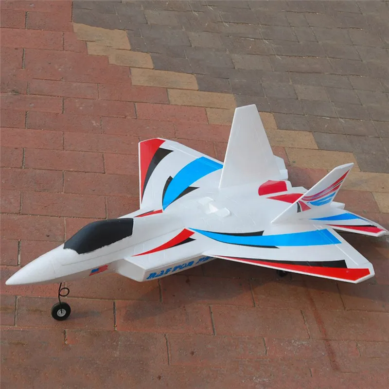 Новый F22 720 мм Wingspan 64 Ducted Fan EDF Jet EPO радиоуправляемый самолет вертолет KIT Детские RC