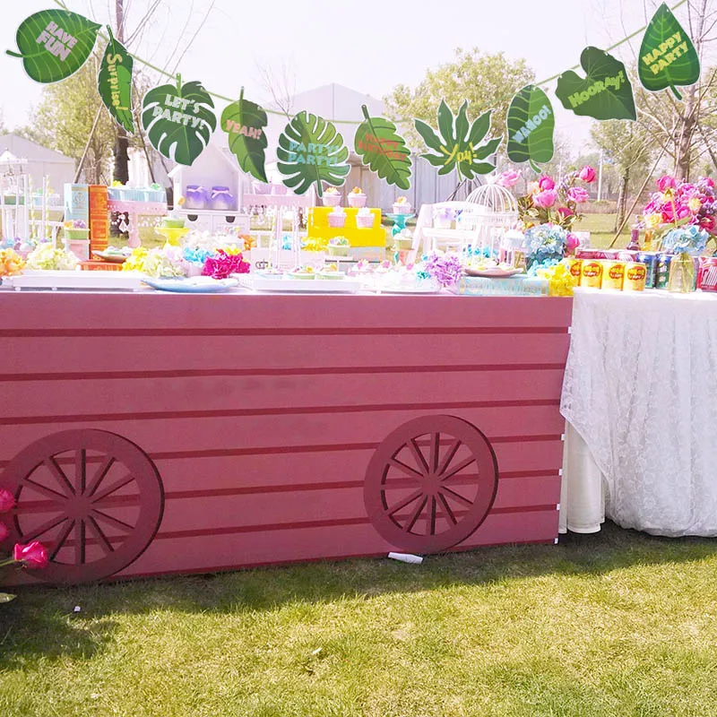 Jungle тематические праздничные бумажные гирлянды подвесные баннеры для баннеров