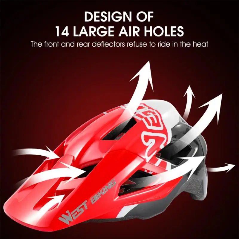 Сверхлегкий шлем для езды на горном велосипеде мужчин и женщин | Спорт