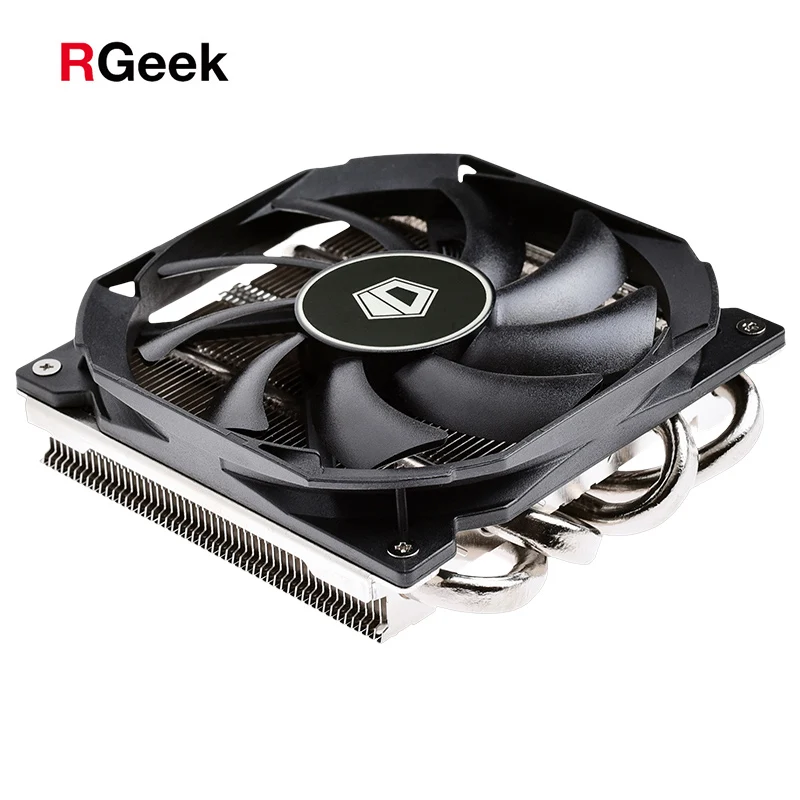 4-контактный кулер для ЦП ITX ультратонкий 30 мм 115X 4 тепловая трубка охлаждение 9 см