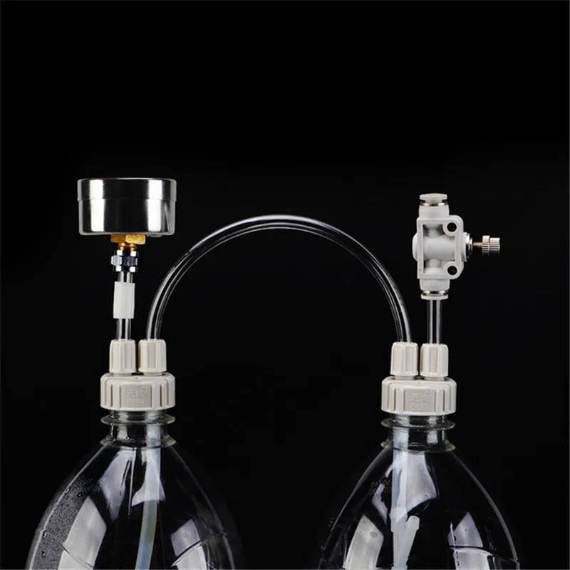 

Aquarium DIY CO2 Generator System Kit With Pressure Air Adjustment Water Plant Fish Aquarium Co2 Valve Diffuser