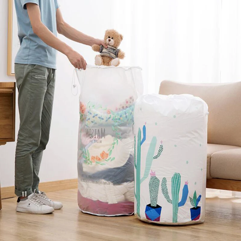 Сумка для хранения стеганого одеяла складная сумка одежды женский гардероб