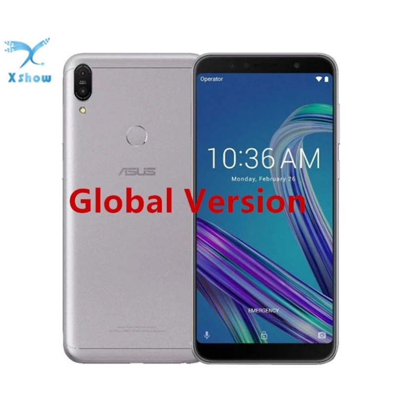 Глобальная версия ASUS ZenFone Max Pro M1 ZB602KL 3/4 Гб оперативной памяти 32 GB/64GB 6 &quot18:9 Snapdragon 636