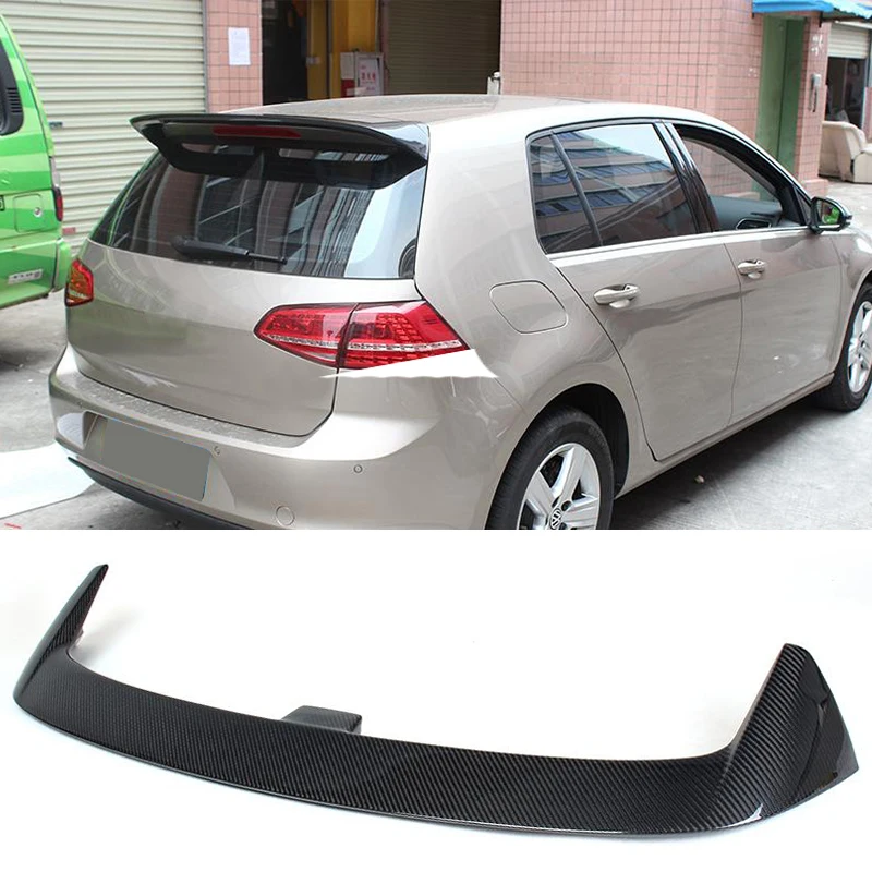 Автомобильный спойлер из углеродного волокна для заднего багажника на крышу