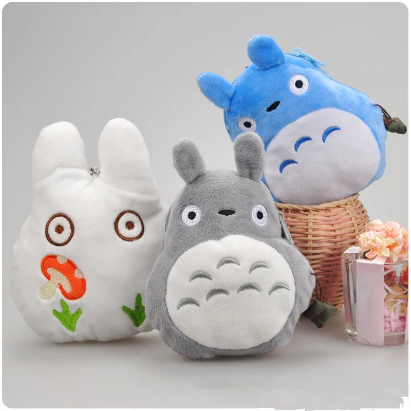 Мягкий плюшевый мини кошелек Тоторо 11 см|anime plush|plush animemy neighbor totoro plush |