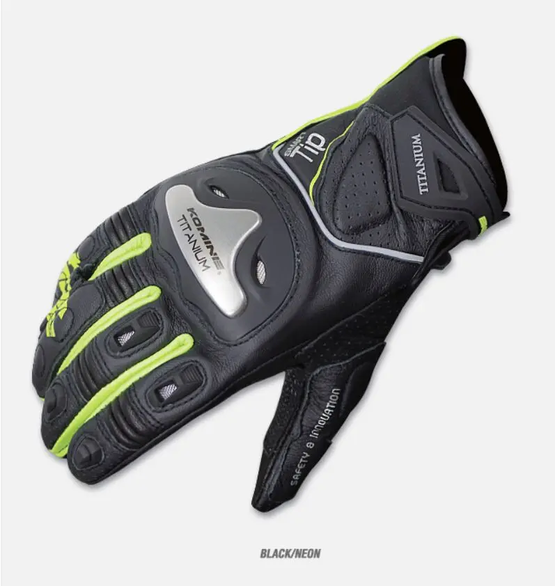 Новые гоночные Мотоциклетные Перчатки из титанового сплава перчатки с сенсорным