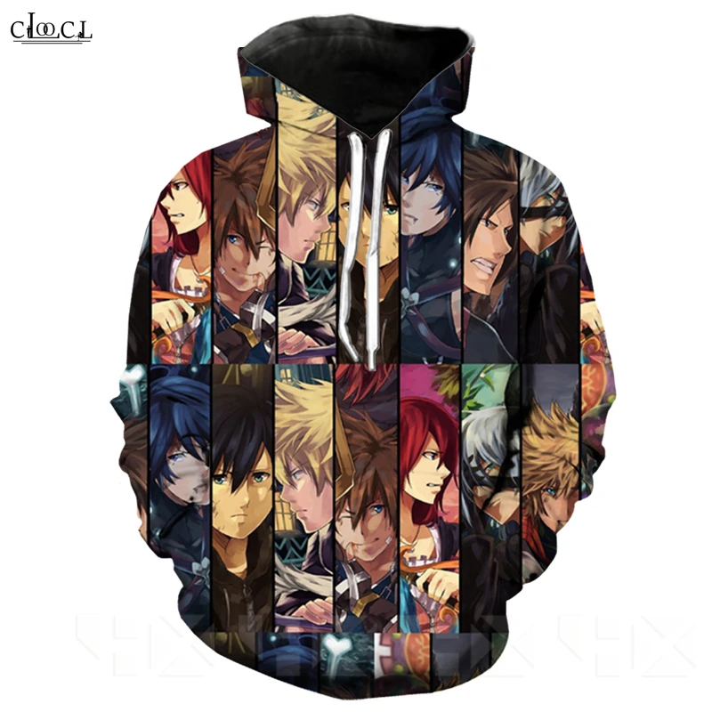 Футболка Мужская/Женская с 3D принтом Классическая худи героями аниме