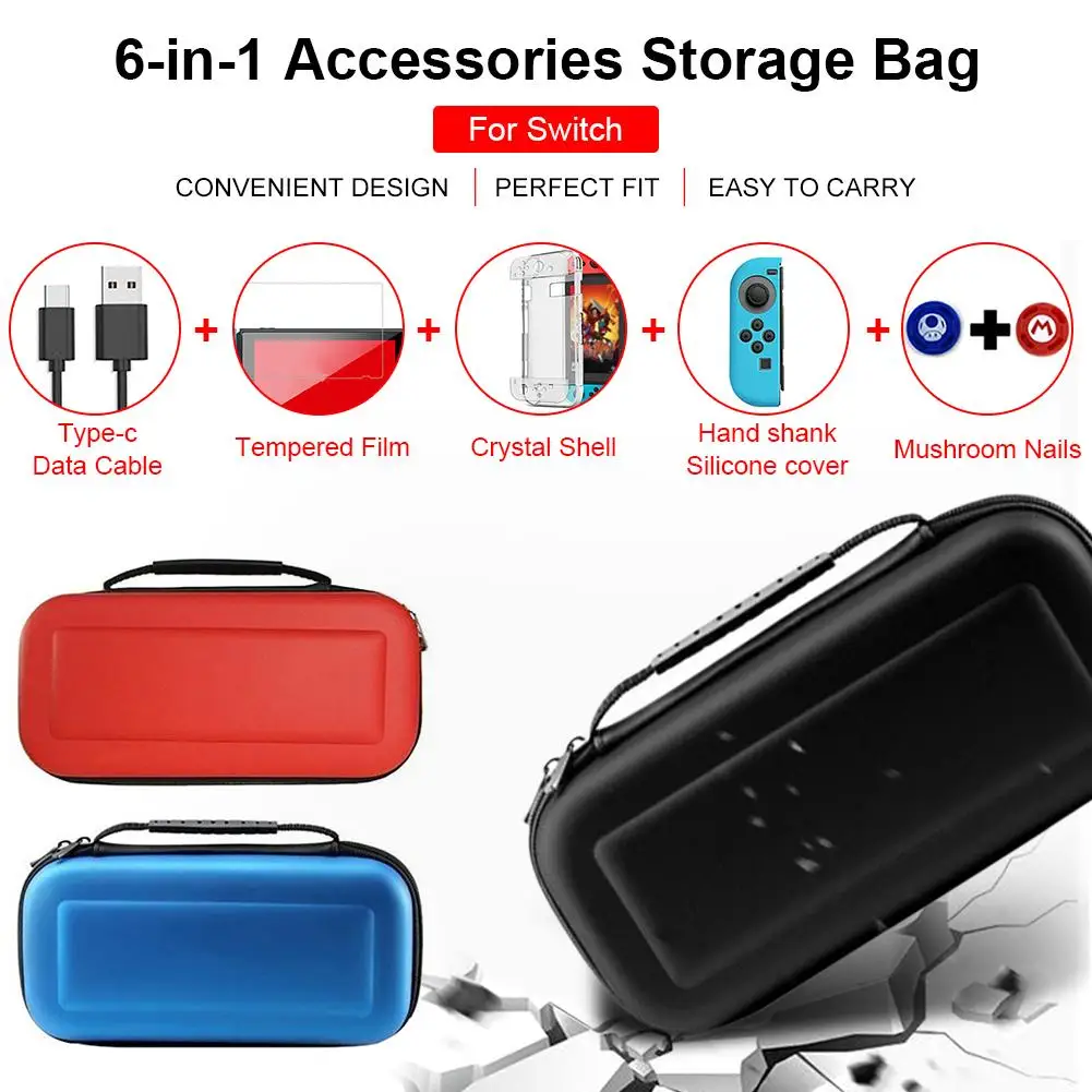 Для консоли Nintendo Switch NS сумка для хранения защитное покрытие экрана из