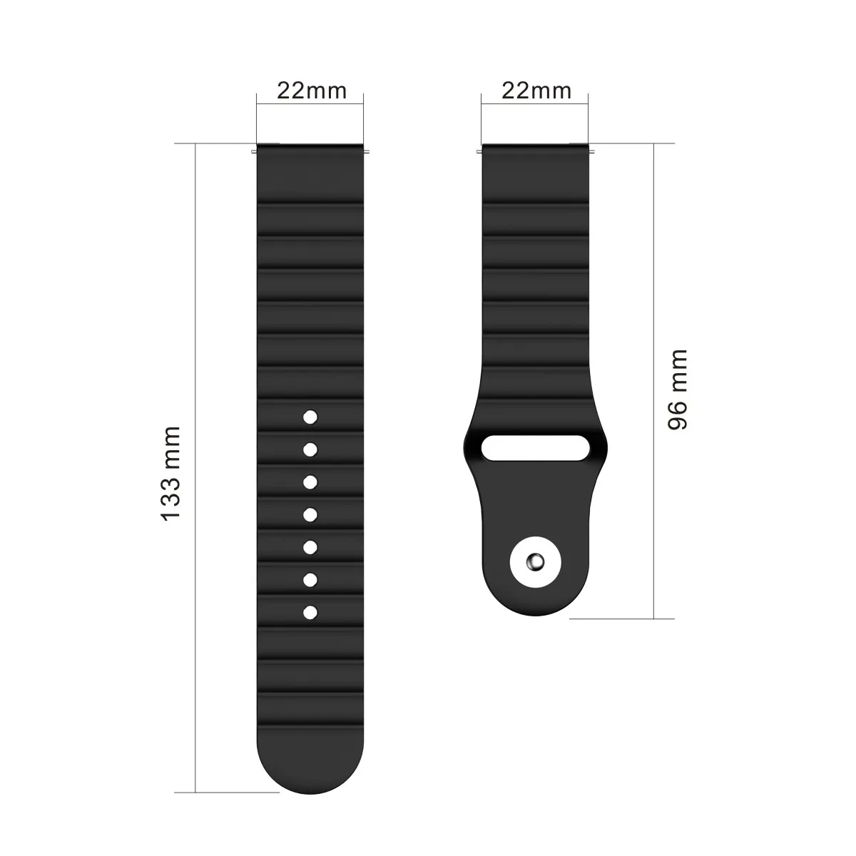 Ремешок силиконовый 22 мм для смарт-часов huami Amazfit gtr 47 ремешок часов Huawei watch GT