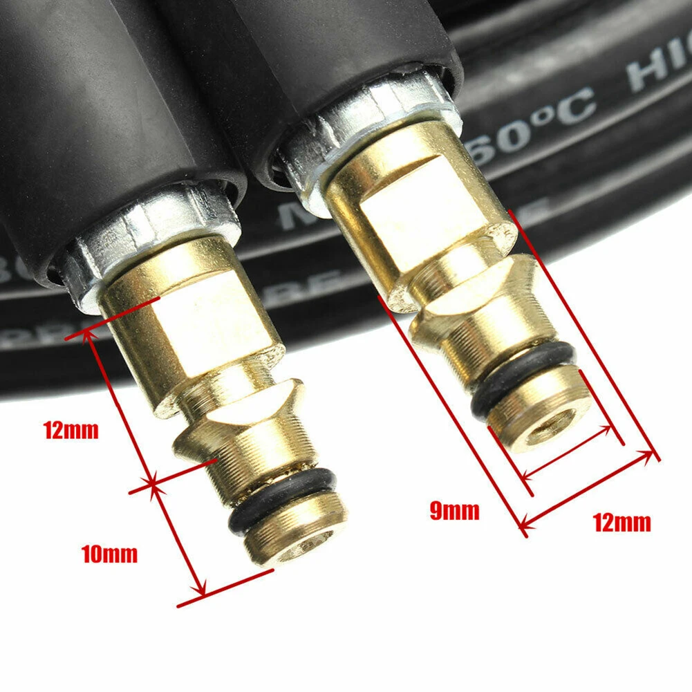 

160bar/2320psi Pressure Washer Water Cleaning Hose Clip Type Quick Connector for Karcher K2 K3 K4 K5 Pressure Washer