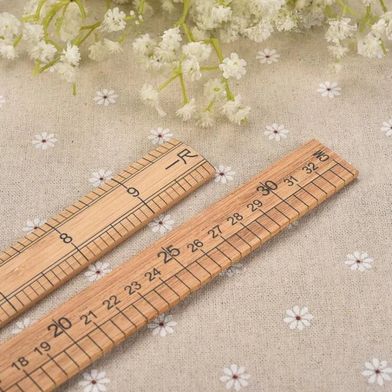 1 шт. двусторонняя линейка для шитья 33 см|Швейные инструменты и аксессуары| |