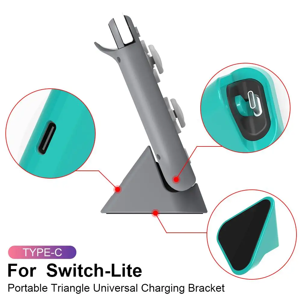 Универсальное зарядное устройство для игровой машины портативное треугольное NS