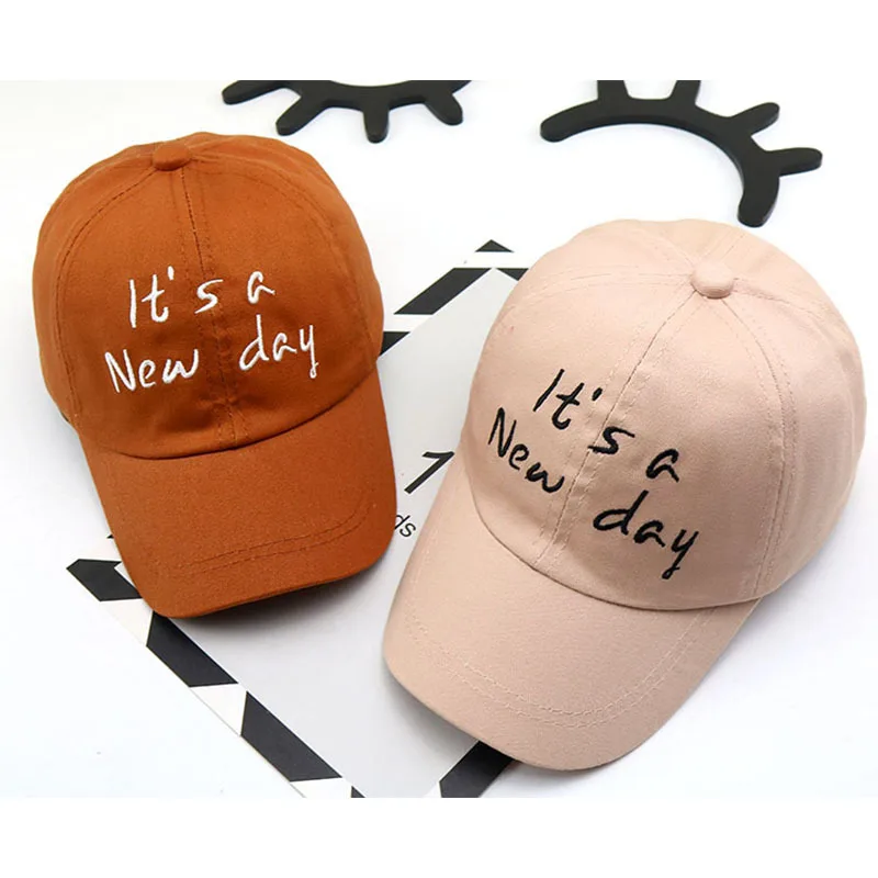 Бейсболка для мальчиков повседневная Кепка в стиле хип-хоп с вышивкой надписью