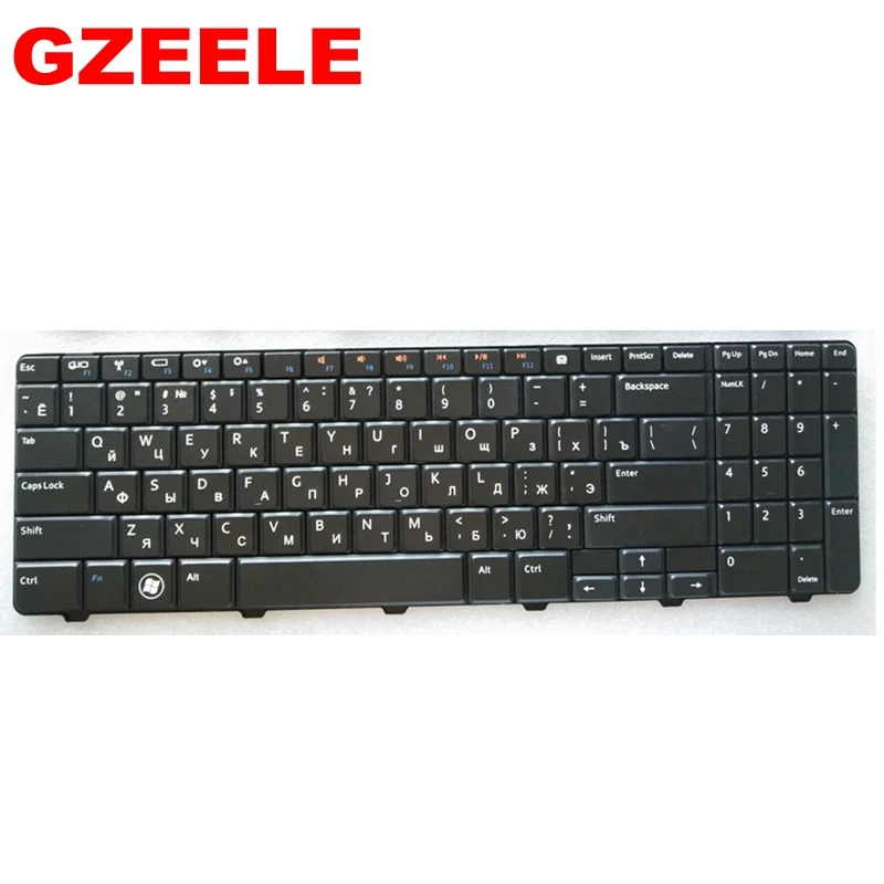 Русская черная Новая русская клавиатура для ноутбука DELL N5010 15R M5010 N5010D M501R INS15VD-1318