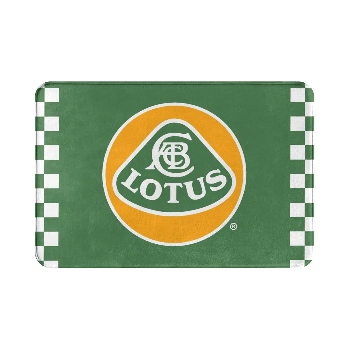 

Lotus Flag non-slip flannel mat, door mat/bathroom, easy to clean without damaging the floor, 40x60cm