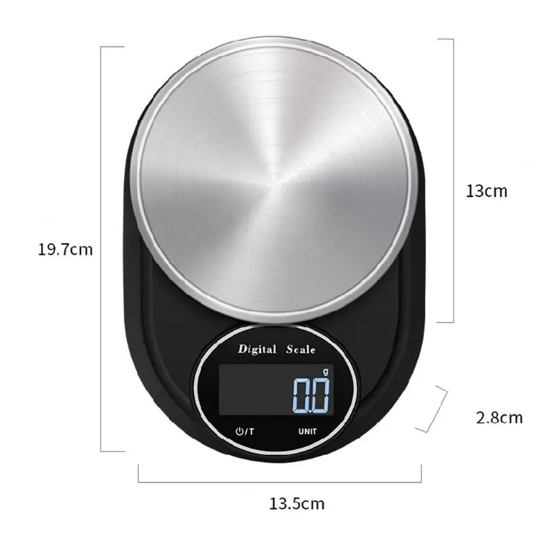 

1/2/3/5Kg 0.1g Digital Kitchen Scale High Precision Baking Cooking Tool Home Use