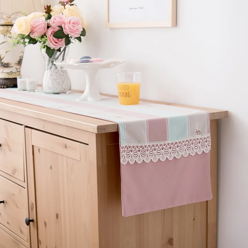 Креативный настольный бегун хлопок лен настольные Чехлы для свадебной вечеринки