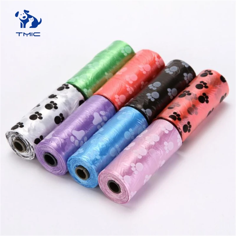 3 рулона/5 рулонов/10 рулонов сумка дозатор для уборки собак и кошек|Совки мешочки