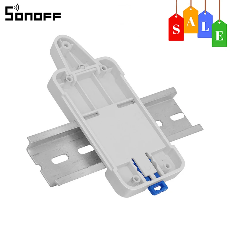 Sonoff DR DIN Rail Tray Smart Home Automation Module Adjustable Mounted Case Holder Switchboard Solution For Product | Электроника